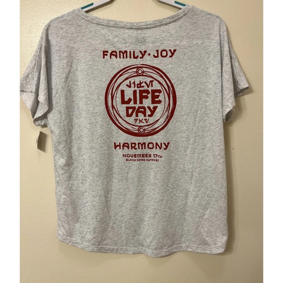 LARGE 2021 Disney Park Star Wars Galaxy's Edge Wookie Life Day Shirt November 17 - Picture 2 of 8